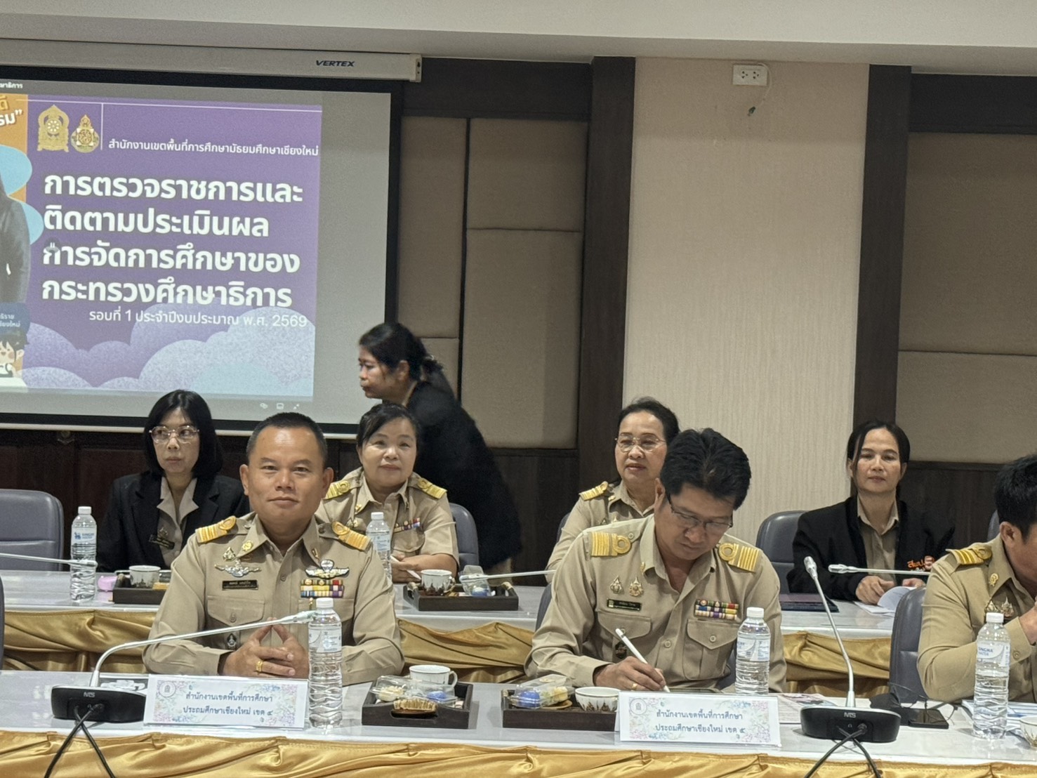 สพป.เชียงใหม่ เขต 4 เข้าร่วมการลงพื้นที่ตรวจราชการตามนโยบายการตรวจราชการและติดตามประเมินผลการจัดการศึกษา ประจำปีงบประมาณ พ.ศ. 2569 รอบที่ 1