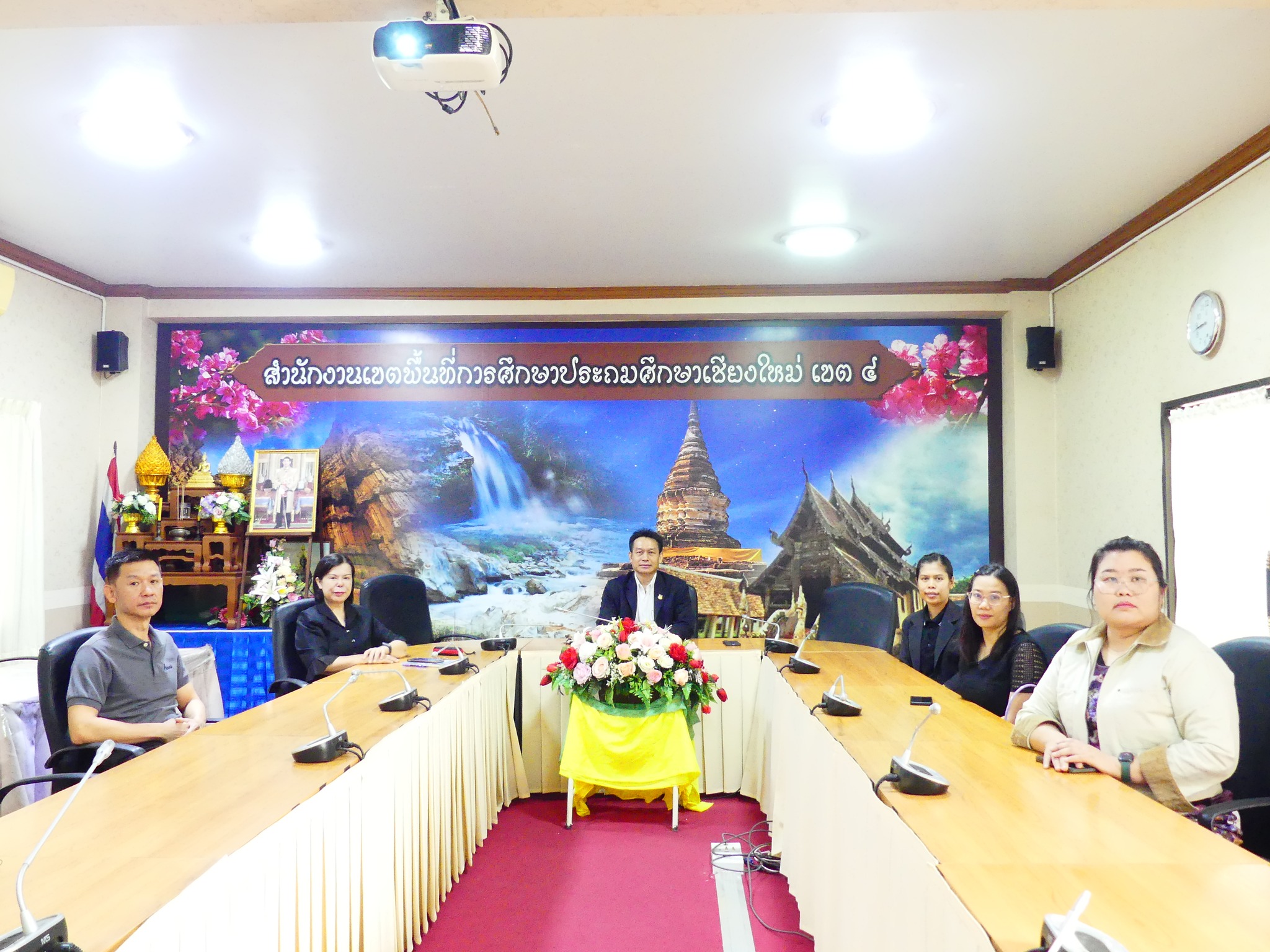 สพป.เชียงใหม่ เขต 4 เข้าร่วมรับชมรายการพฤหัสเช้าข่าว สพฐ. ผ่านระบบออนไลน์