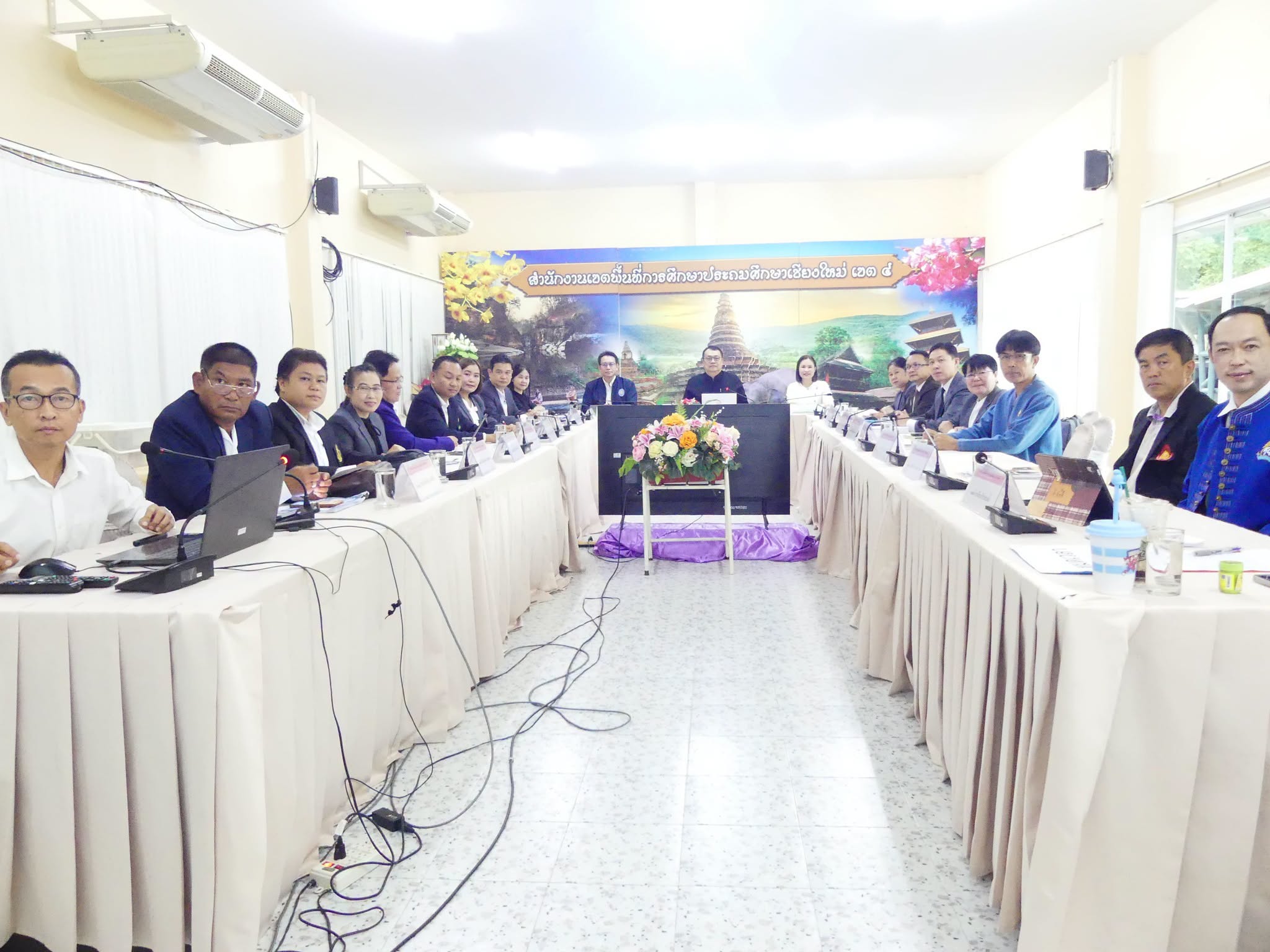 การประเมินผลการพัฒนางานตามข้อตกลงข้าราชการครูและบุคลากรทางการศึกษา ตำแหน่งผู้อำนวยการสถานศึกษา ประจำปีงบประมาณ พ.ศ. 2569 ของเครือข่ายพัฒนาคุณภาพการศึกษาอำเภอสันป่าตอง
