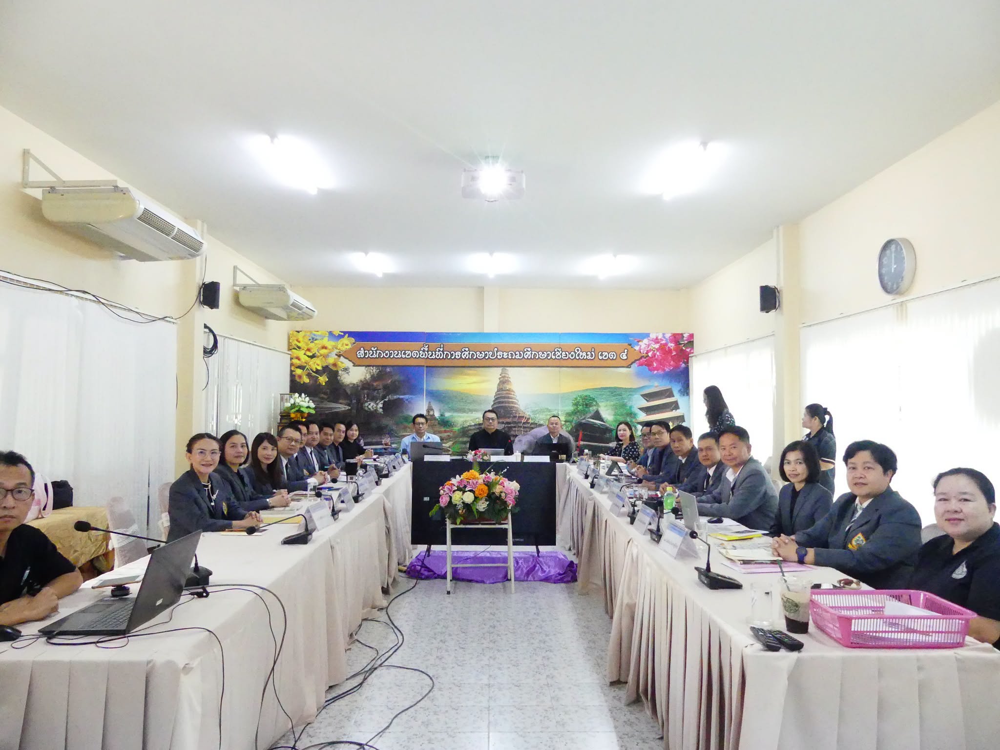 การประเมินผลการพัฒนางานตามข้อตกลงข้าราชการครูและบุคลากรทางการศึกษา ตำแหน่งผู้อำนวยการสถานศึกษา ประจำปีงบประมาณ พ.ศ. 2569 ของเครือข่ายพัฒนาคุณภาพการศึกษาอำเภอสารภี