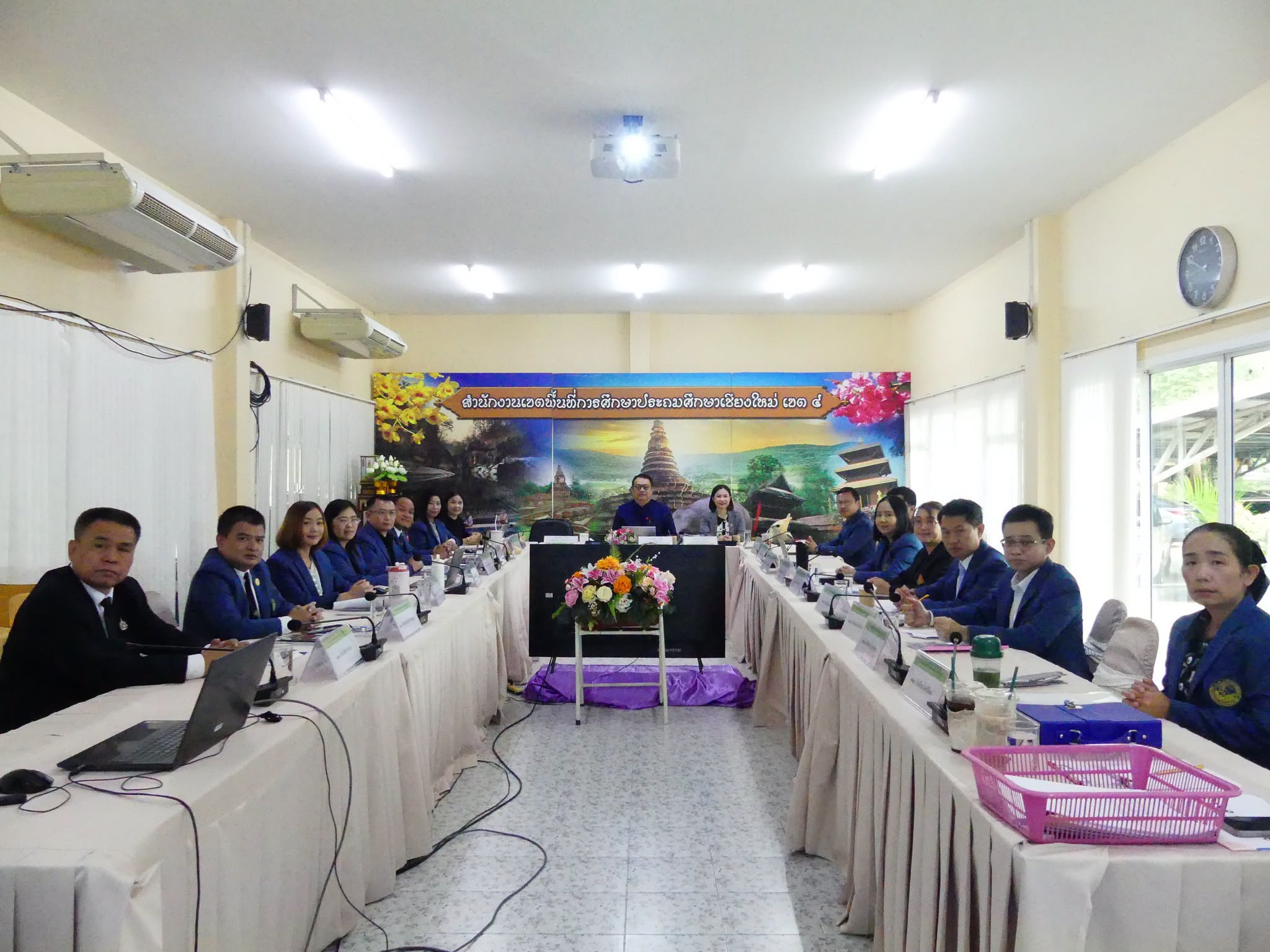 การประเมินผลการพัฒนางานตามข้อตกลงข้าราชการครูและบุคลากรทางการศึกษา ตำแหน่งผู้อำนวยการสถานศึกษา ประจำปีงบประมาณ พ.ศ. 2569 ของเครือข่ายพัฒนาคุณภาพการศึกษาอำเภอหางดง