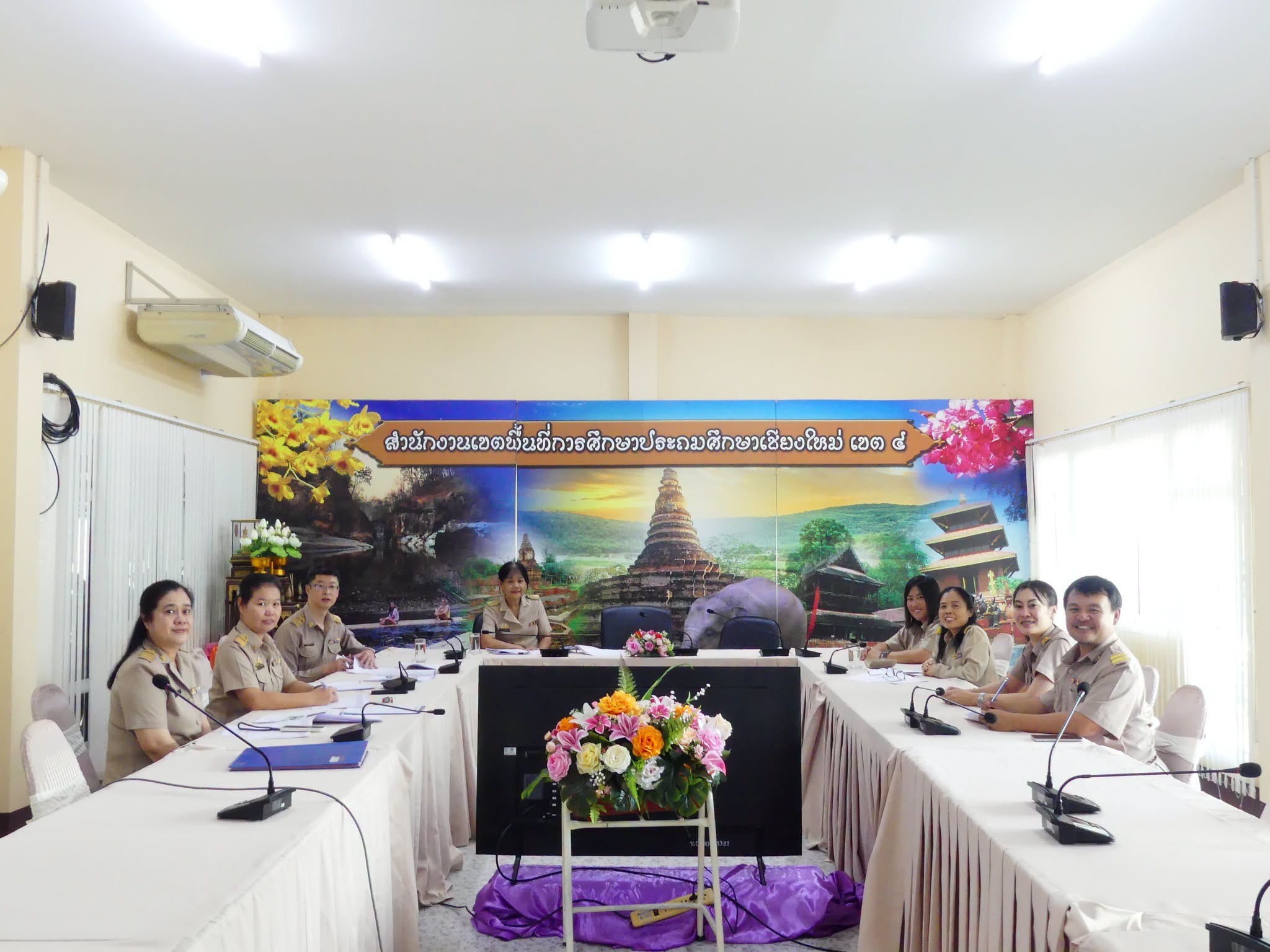 การประชุมคณะกรรมการคัดเลือกนักเรียนเพื่อขอรับทุนมูลนิธิโตโยต้าประเทศไทย มหาวิทยาลัยแม่ฟ้าหลวง ปีการศึกษา 2569